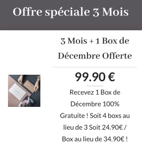 accessoires, box, lifestyle, mode